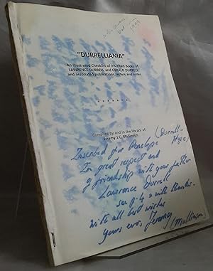 "Durrelliana" An Illustrated Checklist of Inscribed Books of Lawrence Durrell and Gerald Durrell ...