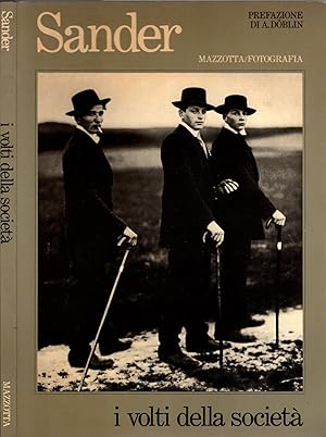 Bild des Verkufers fr August Sander. I volti della societ. Ediz. illustrata zum Verkauf von iolibrocarmine