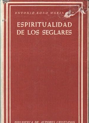 Image du vendeur pour ESPIRITUALIDAD DE LOS SEGLARES mis en vente par Librera Raimundo