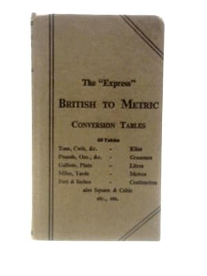 Seller image for British To Metric for sale by World of Rare Books