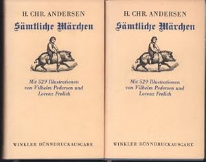 Imagen del vendedor de Smtliche Mrchen in zwei Bnden. a la venta por Antiquariat Jenischek