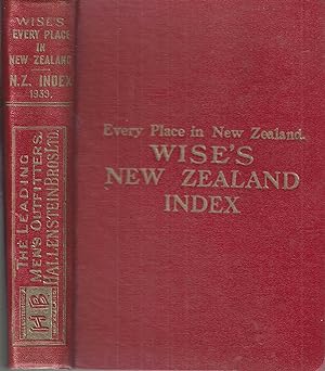 Wise's New Zealand Index 1939