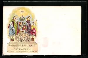 Ansichtskarte Manchester Unity, Independent Order of Oddfellows Friendly Society