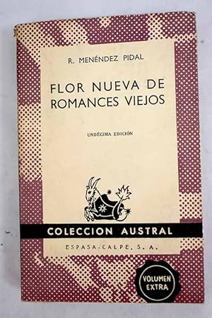 Imagen del vendedor de Flor nueva de romances viejos a la venta por Alcan Libros