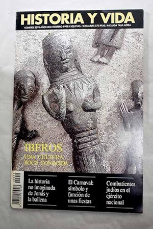 Seller image for Historia y Vida, Ao 1998, n 359:: La cultura de los iberos: exposicin en Pars, Barcelona y Bonn; Harriet Tubman: rompiendo cadenas; El racismo, una cuenta pendiente del siglo XX; Combatientes judos en el Ejercito nacional; Los tiempos del reloj; La batalla de Montijo; La Irlanda de Frank McCourt; El Carnaval: smbolo y funcin; Historia del nacionalismo en Centroeuropa; Gerardo Diego: recuerdos personales; Historia no imaginada de Jons y la ballena; Entrevista a Josep M. Sol Sabat, director del Museo de Historia de Catalua for sale by Alcan Libros