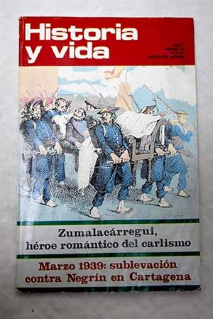 Seller image for Historia y Vida, n 52 JULIO 1972:: Marzo 1939: Sublevacin en Cartagena (primera parte); Dos menorquines de origen, crean la Marina norteamericana; Los extraos inquilinos de la Casa de las Siete Chimeneas; Minutas clebres. La cena de los Emperadores en el Pars del Segundo Imperio; Zumalacrregui, campen invicto de don Carlos; Santiago en Amrica; Robos de tumbas en el Antiguo Egipto; La Pirmide del cartero Cheval; La viuda de Napolen; Las profecas polticas de Julio Verne; Al Capone, el hombre y su imperio; Norteamrica bajo la Ley Seca; La capitulacin de Singapur for sale by Alcan Libros