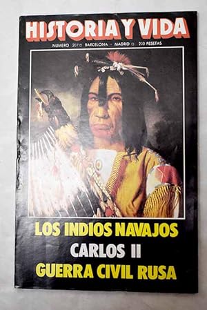 Seller image for Historia y Vida, Ao 1985, n 207:: Domenico Scarlatti; Edward J. Eyre: El hroe desconocido; Espaa y los indios navajos; Trama geolgica de la historia; La rebelin de Ibn Hafsun; La Guerra Civil rusa; Carlos II de Inglaterra: El centenario de; Los gigantes del ciclismo; Records de velocidad ferroviaria for sale by Alcan Libros