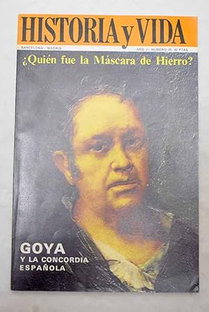 Seller image for Historia y Vida, n 18 SEPTIEMBRE 1969:: Fouch, fiel imagen del traidor completo; Terror rojo contra terror blanco; La sociedad barcelonesa de 1808; La Mscara de Hierro; La extraa muerte del presidente Harding; Goya en la concordia espaola; Las mujeres en la vida de Mahoma; Los ltimos comuneros: La rebelin de Cenicientos en marzo de 1936; La Castiglione, amante de Napolen III y espa al servicio de la unidad italiana; Testigo directo: El gran incendio de Londres; Goering, mecenas del Tercer Reich for sale by Alcan Libros