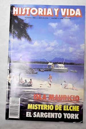 Imagen del vendedor de Historia y Vida, Ao 1990, n 269:: El Hombre de Piltdown, una superchera antropolgica; Pedro el Cruel; La fantstica estafa de Teresa Humbert; El misterio de Elche; El sargento York: un hroe de la Primera Guerra Mundial; Ildefonso Cerd: un urbanista para el ao 2000; rdenes militares; Isla Mauricio, la perla del Indico; Un sueco arruin el petrleo del III Reich; La Frenologa: El brillo breve de una doctrina heterodoxa; 23 de marzo de 1938. El paso del Ebro por el meandro de Belloque; Hcate: la diosa de las tres caras a la venta por Alcan Libros