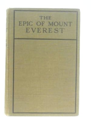 Imagen del vendedor de The Epic of Mt. Everest a la venta por World of Rare Books