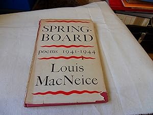 Imagen del vendedor de Springboard poems 1941 - 1944 a la venta por The Book Box