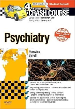 Seller image for Crash Course Psychiatry Updated Print + E-Book Edition for sale by WeBuyBooks