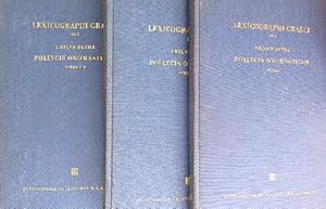 Lexicographi Graeci. Pollucis Onomasticon. 3vv