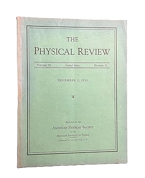 "On the Bose-Einstein Condensation", in the Physical Review.
