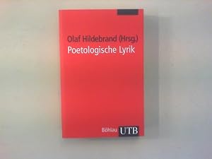 Bild des Verkufers fr Poetologische Lyrik von Klopstock bis Grnbein. Gedichte und Interpretationen. zum Verkauf von Antiquariat Matthias Drummer