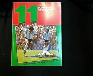 Zeitschrift 11 Nr. 3. Unter anderem: Olympische Fußballturniere 1900-1984.