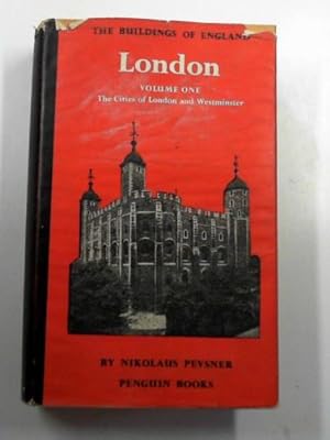 Imagen del vendedor de London I: the Cities of London and Westminster a la venta por Cotswold Internet Books