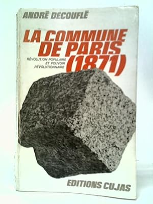 Imagen del vendedor de La Commune De Paris a la venta por World of Rare Books