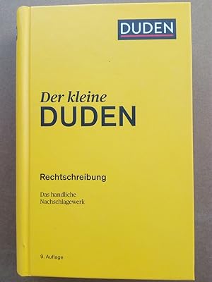 Seller image for Der kleine Duden ? Rechtschreibung - Das handliche Nachschlagewerk for sale by Versandantiquariat Jena