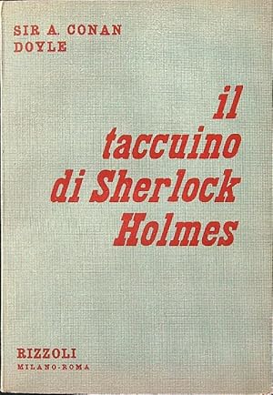 Il taccuino di Sherlock Holmes