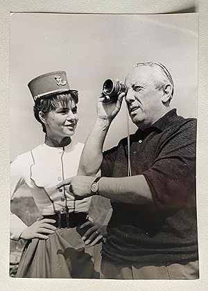 Photo originale L'OISELEUR Vogelhandler CORNELIA FROBOESS Geza von Cziffra 13x18