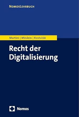 Bild des Verkufers fr Recht der Digitalisierung: Legal Tech (Nomoslehrbuch) zum Verkauf von Rheinberg-Buch Andreas Meier eK