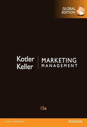 Seller image for Marketing Management, Global Edition for sale by WeBuyBooks