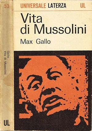 Immagine del venditore per Vita di Mussolini venduto da Biblioteca di Babele