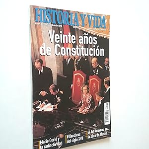 Seller image for Veinte aos de Constitucin. Marie Curie y la radiactividad (Historia y Vida, n 369. Diciembre 1998) for sale by MAUTALOS LIBRERA