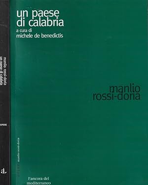 Bild des Verkufers fr Un paese di Calabria zum Verkauf von Biblioteca di Babele