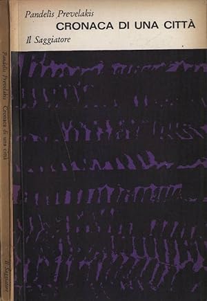 Bild des Verkufers fr Cronaca di una citt zum Verkauf von Biblioteca di Babele