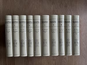 Seller image for TRANSITION NOS 1-27 April 1927 to May 1938 COMPLETE SET (REPRINT BOUND IN 10 VOLUMES) for sale by Mathias Schoen