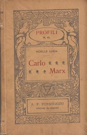 Image du vendeur pour Carlo Marx mis en vente par Arca dei libri di Lorenzo Casi