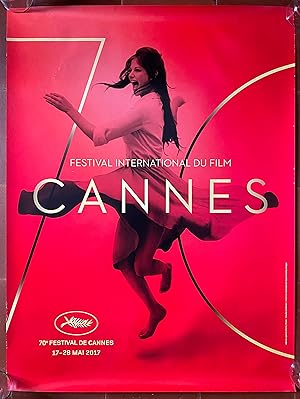 Affiche originale roulée 70ème FESTIVAL DE CANNES 2017 Claudia Cardinale 60x80cm