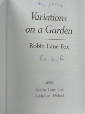Seller image for Variations on a Garden for sale by World of Rare Books