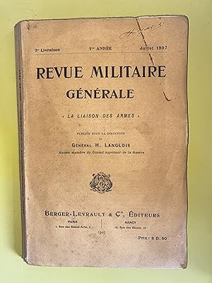 Seller image for Revue militaire gnrale 1re anne 7e livraison for sale by Librairie L'Aubaine