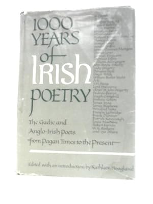 Bild des Verkufers fr 1000 Years of Irish Poetry zum Verkauf von World of Rare Books