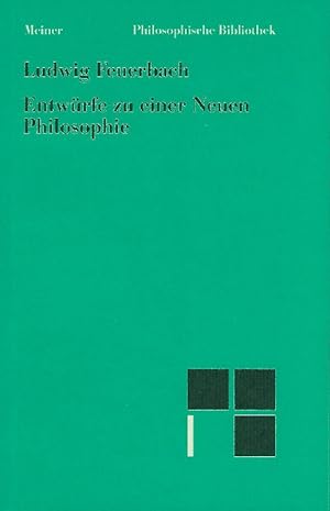 Bild des Verkufers fr Entwrfe zu einer neuen Philosophie Herausgegeben von Walter Jaeschke und Werner Schuffenhauer zum Verkauf von Antiquariat Lcke, Einzelunternehmung