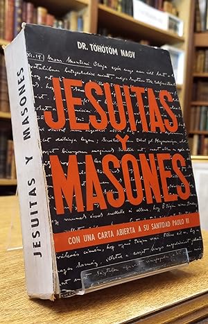 Imagen del vendedor de Jesuitas y Masones a la venta por Libros La Teatral