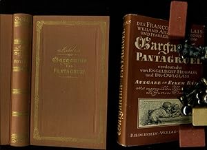 RABELAIS, FRANCOIS. Gargantua und Pantagruel. Vollständige Ausgabe in 1 Band. Dünndruck. Aus dem ...