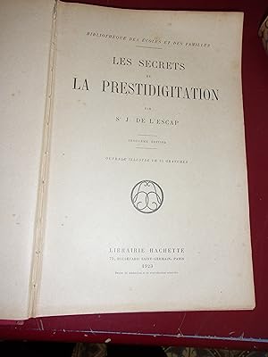 Les secrets de la prestidigitation