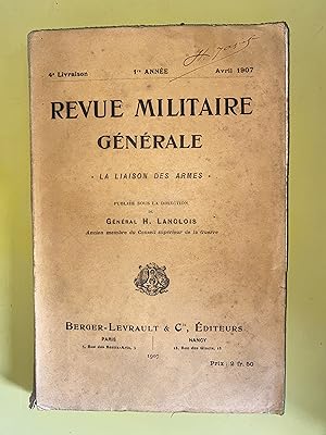 Seller image for Revue militaire gnrale 1re anne 4e livraison for sale by Librairie L'Aubaine