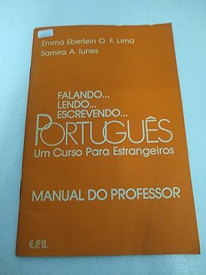 Seller image for Falando, Lendo, escrivendo Portugus um curso para estrangeiros. Manual do professor for sale by SoferBooks