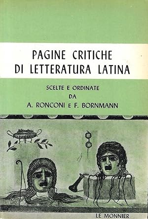 Pagine critiche di letteratura latina