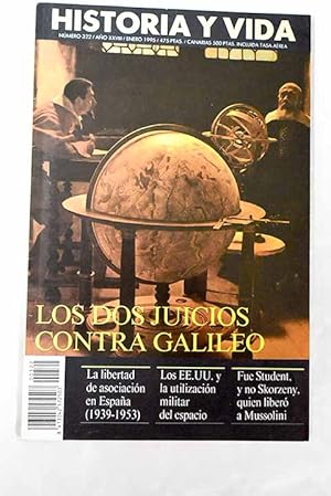 Imagen del vendedor de Historia y Vida, Ao 1995, n 322:: Los dos juicios contra Galileo; Los dos juicios contra Galileo; La libertad de asociacin en Espaa (1939-1953); La libertad de asociacin en Espaa (1939-1953); Cristina de Dinamarca, una princesa al servicio de la Casa de Austria; Cristina de Dinamarca, una princesa al servicio de la Casa de Austria; El misterioso origen de los euskaldunes; El misterioso origen de los euskaldunes; Mitterrand por Mitterrand, de R. Gouze; Mitterrand por Mitterrand, de R. Gouze; Breve esbozo histrico de la cocina catalana; Breve esbozo histrico de la cocina catalana; Los Estados Unidos y la utilizacin militar del espacio; Los Estados Unidos y la utilizacin militar del espacio; El doctor Balmis y la expedicin de la vacuna; El doctor Balmis y la expedicin de la vacuna a la venta por Alcan Libros