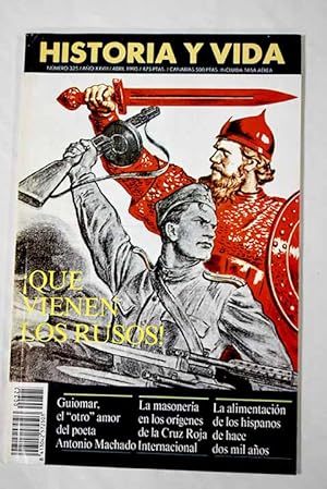 Imagen del vendedor de Historia y Vida, Ao 1995, n 325:: Que vienen los rusos!: el angustioso xodo de Prusia oriental en 1945; La alimentacin y otras costumbres de los espaoles de hace dos mil aos; La revuelta de Madagascar de 1947 y 1948; Guiomar: el otro amor de Antonio Machado; El ignis sacer: o mal de los ardientes; La boda de Alfonso XIII; La primera revolucin de Mxico; Mara Manuela Kirkpatrick: condesa de Montijo; La Masonera en los orgenes de la Cruz Roja; Las dos ocupaciones de las islas Columbretes; El pacifista Albert Einstein; El testamento de Alfonso I el Batallador: rey de Aragn y Navarra; Barcelona y la apertura del canal de Suez a la venta por Alcan Libros