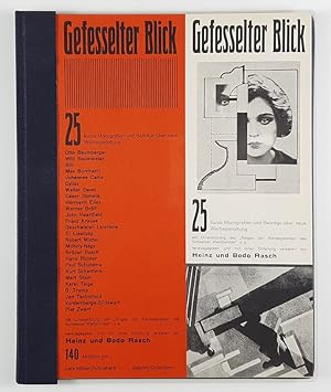 Gefesselter Blick. 25 kurze Monografien und Beiträge über neue Werbegestaltung.