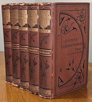 The Leather-Stocking Tales (In 5 volumes: The Deerslayer, The Last of the Mohicans, The Pathfinde...