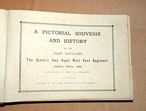 Image du vendeur pour A PICTORIAL SOUVENIR AND HISTORY OF THE FIRST BATALION THE QUEEN'S OWN ROYAL WEST KENT REGIMENT. Poona India, 1926. Lieut. -Colonel A. K. Grant, D.S.O. Commanding mis en vente par Portman Rare Books