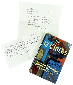 Seller image for The 13 Clocks [Inscribed & Signed by Simont] [Two Autograph Notes, Signed, Laid in] for sale by Capitol Hill Books, ABAA